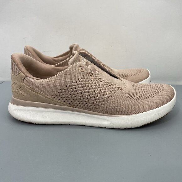 An Honest Review Of Kizik Shoes For Women - The Plus Life Kizik Lima Sneakers Hands Free Knit Athletic Comfort Fawn Pink Womens 9